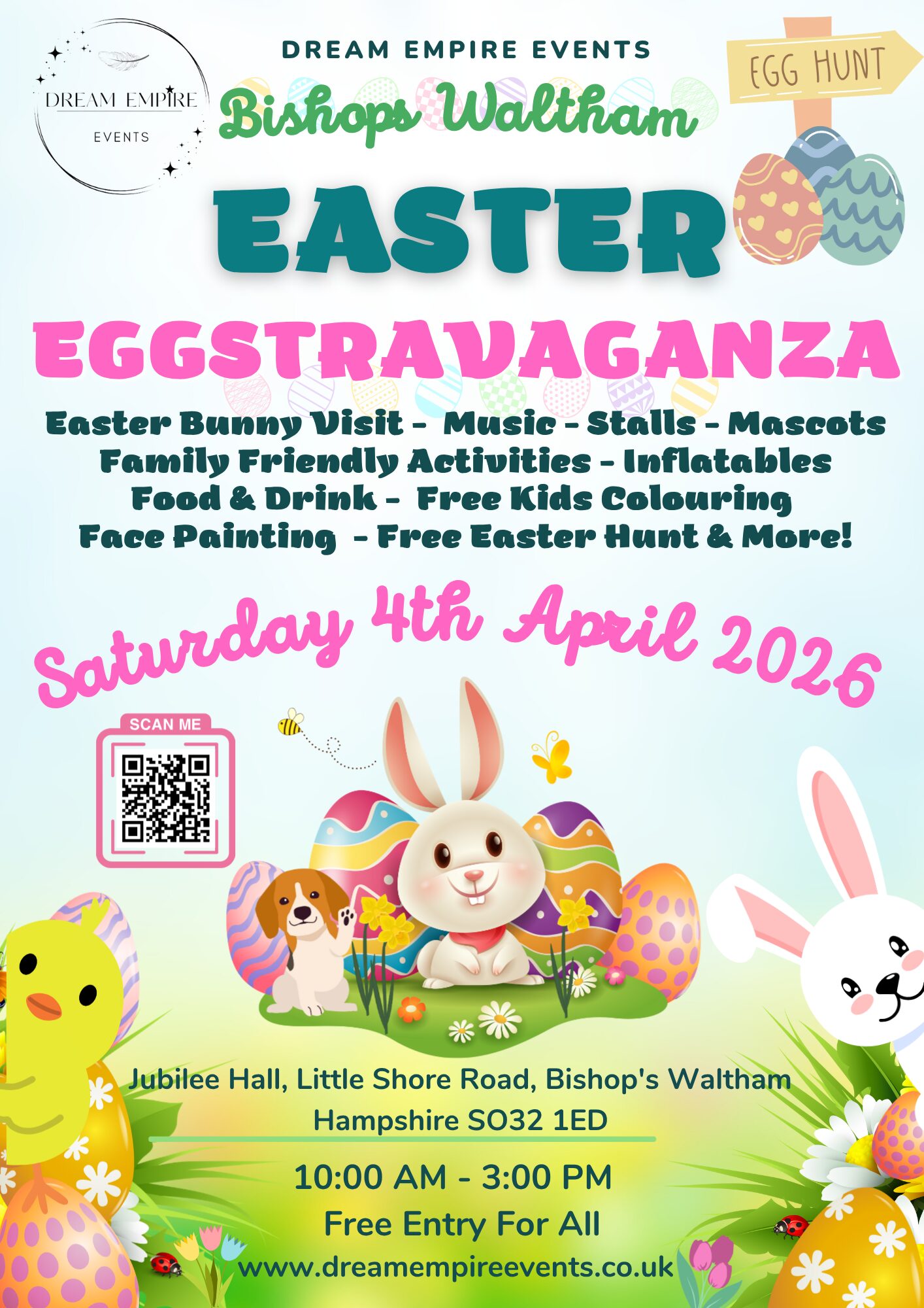 Bishops Waltham Easter Eggstravaganza eastleigh summer festival