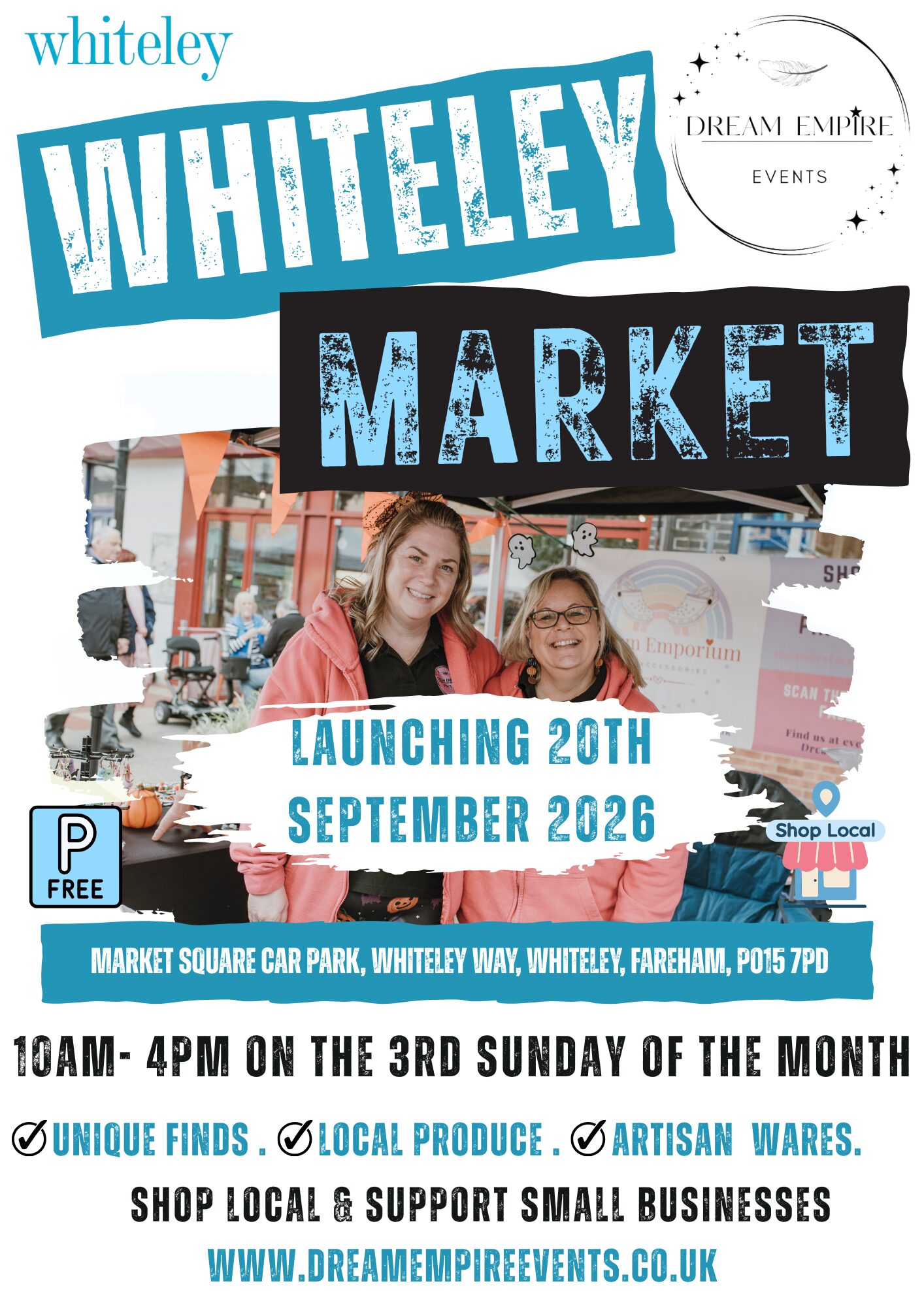 Whiteley market eastleigh summer festival